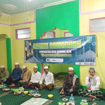 Safari Ramadan Ke-3  Bersama Warga Komplek di Mushola Al Hidayah